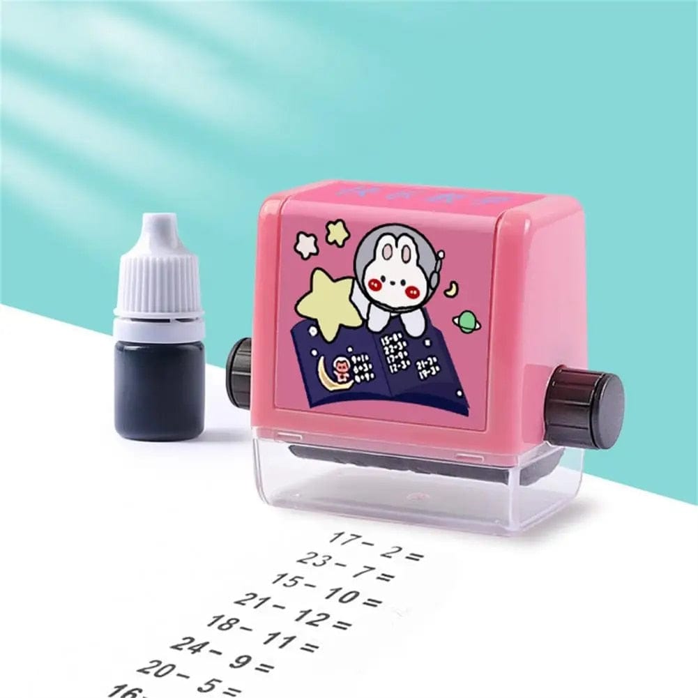 4 in 1 Math Stamp for Children: Learning while having fun!