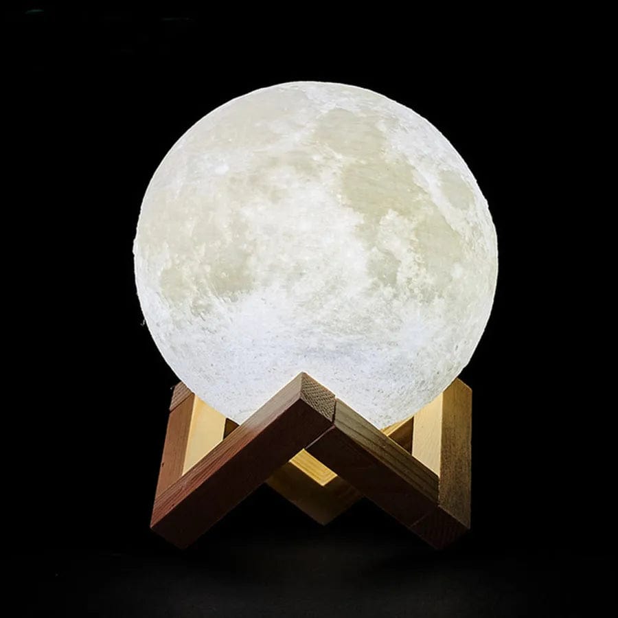 Lune Lumineuse 3D - La Nuit Transformée