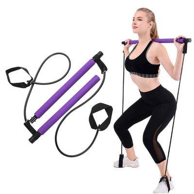 Barre Pilates Multifonctionnelle Violet