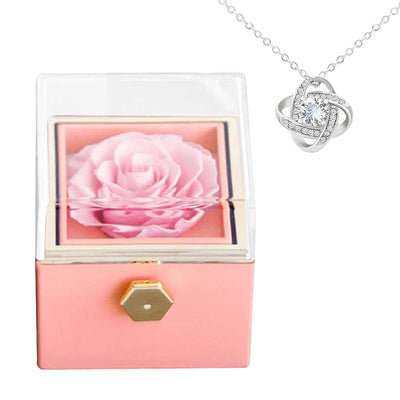 Boîte à Bijoux Rose de Léon Éternelle - Rose | TrendyShopGenius Pink Set 7