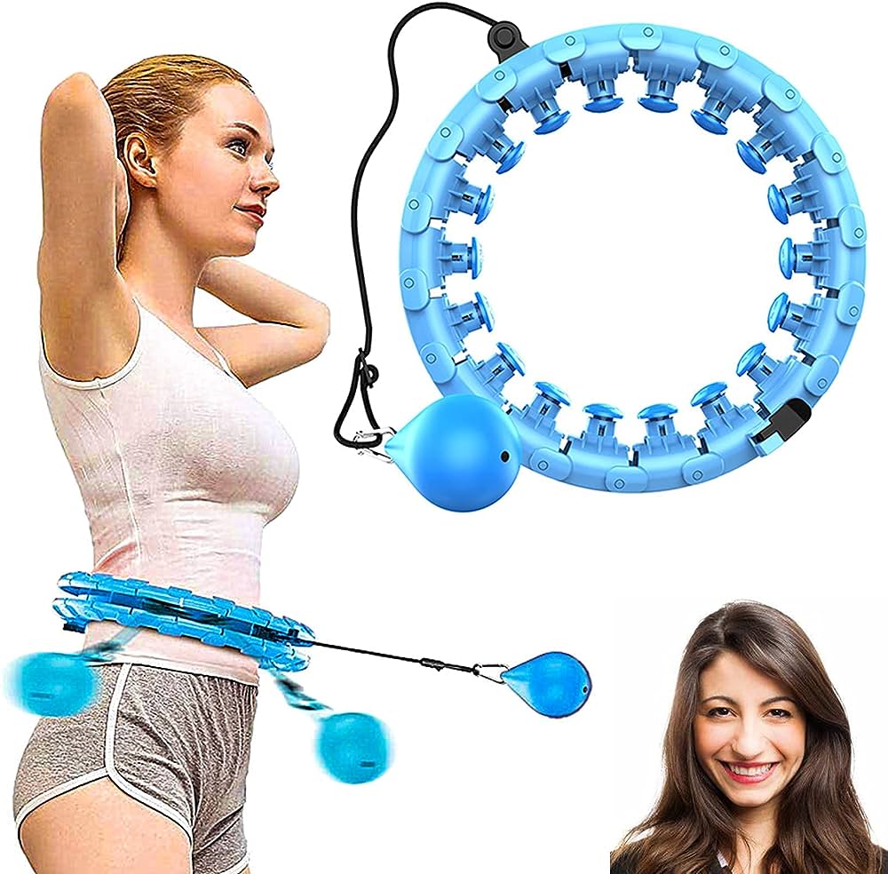 Cerceaux de Fitness Ajustable - Perte de Poids | TrendyShopGenius Bleu / 20