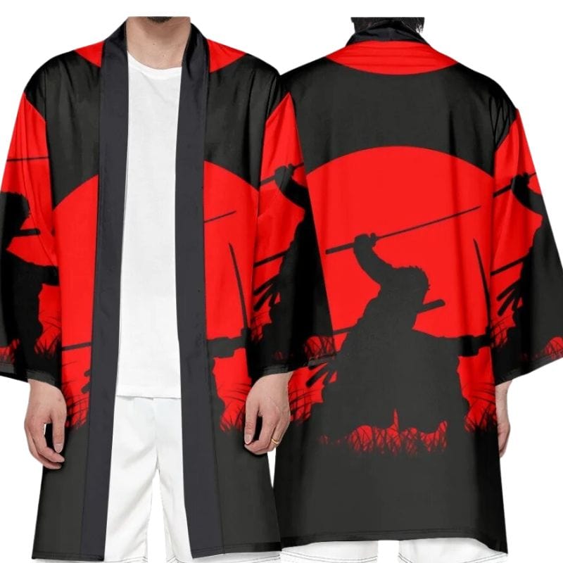 Kimono Rouge Samourai